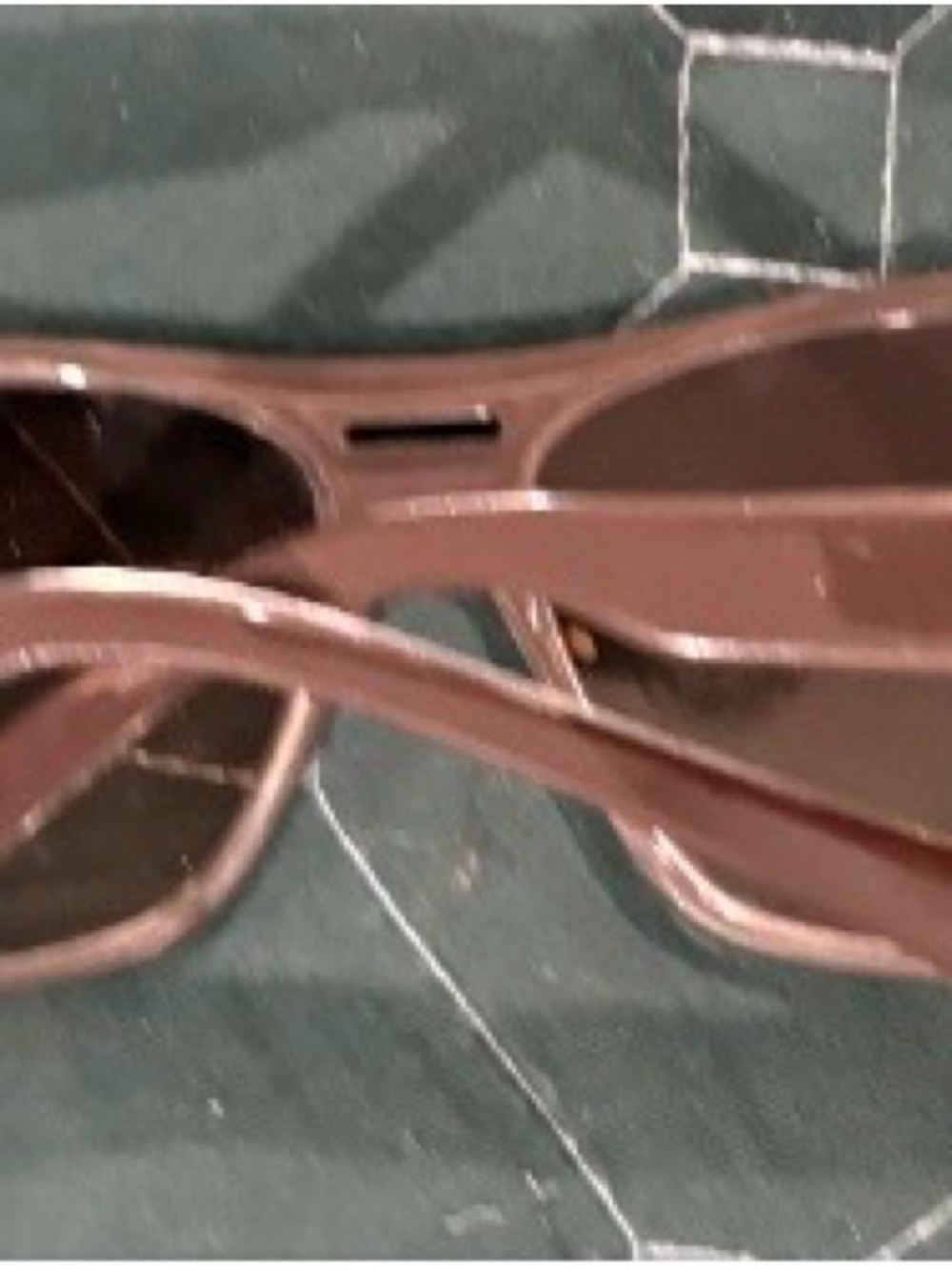 Prada Brown Rectangular Sunglasses